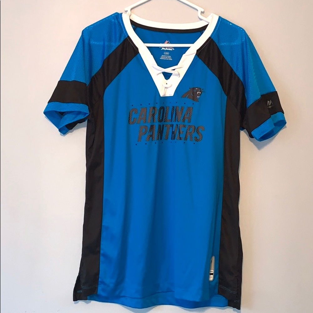 Ladies Carolina Panthers Jersey